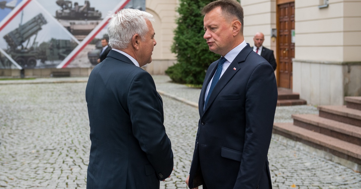 Ministrul Błaszczak s-a întâlnit cu ministrul român al Apărării