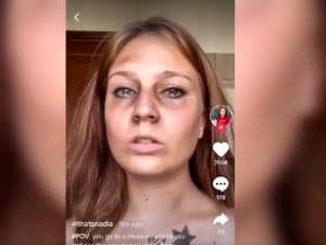 W trendach na brytyjskim Tik Toku pojawiły się przerażające treści. 