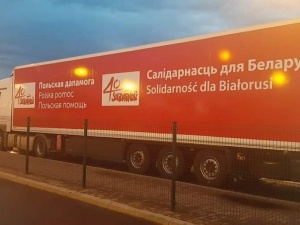 Cofnięty przez Białoruś transport żywności od S odjechał z granicy. Nie chcemy się poddawać