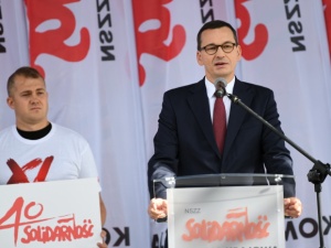 Premier Morawiecki: Solidarność to najpiękniejszy ruch społeczno-narodowy w historii całego świata