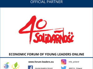 NSZZ Solidarność oficjalnym partnerem Economic Forum of Young Leaders
