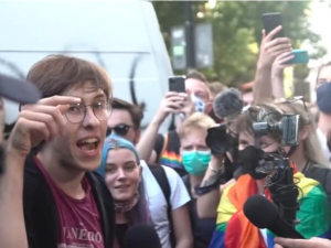 [Tylko u nas] Rzymkowski o wypowiedziach „Margot”: wulgarne występy lumpa z tęczą na czole