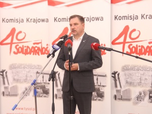 Przewodniczący Komisji Krajowej NSZZ Solidarność Piotr Duda wylatuje dzisiaj do Mińska