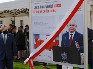 Zawsze nosił Solidarność w sercu. Przesłanie Piotra Dudy na otwarcie wystawy o Lechu Kaczyńskim