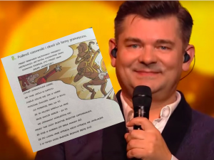 Parafraza piosenki Zenka Martyniuka w podręczniku szkolnym