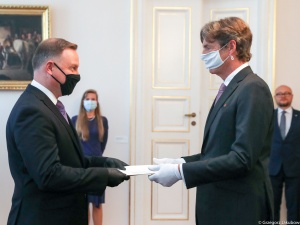 [video] PAD przyjął listy uwierzytelniające nowego Ambasadora RFN