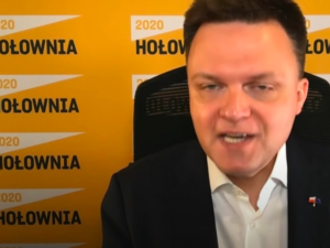 [Video] Katolik Hołownia: Prezydent będzie uskuteczniał turystykę religijną za nasze pieniądze, bo znowu pojedzie do Watykanu