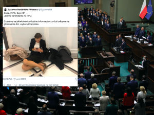 Burza na Twitterze! Kandydatka na RPO na podłodze. „Koledzy z Lewicy nie stanęli na wysokości zadania
