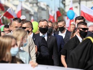 [video] Prezydent dołączył do Marszu dla Życia i Rodziny w Warszawie