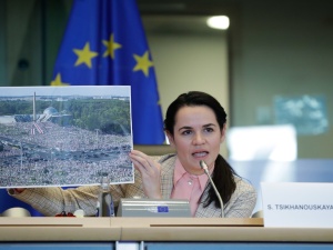 Cichanouska w Brukseli apeluje o  stworzenie międzynarodowej koalicji negocjującej z Łukaszenką 