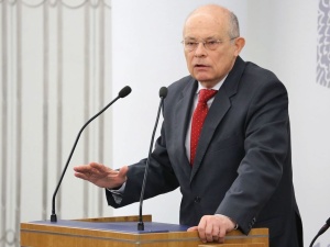 Nisko Pan lata. Marek Borowski się tłumaczy. Andrzej Duda zniesmaczony