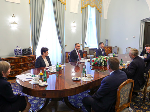 Prezydent spotkał się z rolnikami, branżą mięsną i drobiarską