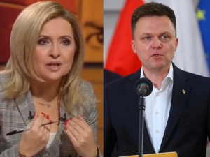 Nalegam na słuchanie ze zrozumieniem. Spięcie Hołowni z Gozdyrą na TT