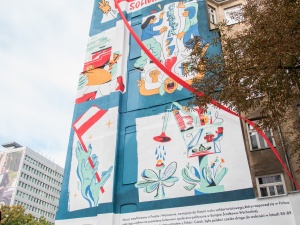 Mierz wysoko – ściana kultury. Projekt artystyczny na 40-lecie NSZZ Solidarność