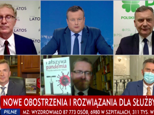 [WIDEO] Awantura w programie TVP Info! Grzegorz Braun zdjęty z anteny. „Ostatni raz Pana proszę”