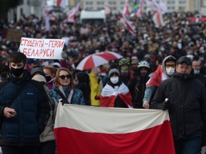 Białoruś: Milicja w Mińsku strzelała gumowymi kulami