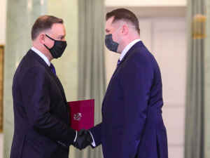 Prezydent Andrzej Duda powołał Przemysława Czarnka na ministra edukacji i nauki