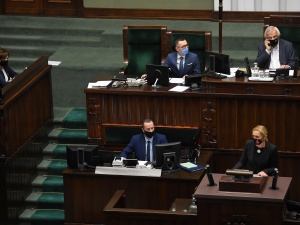 Terlecki pomylił Barbarę Nowacką ze zmarłą matką. Marszałek przeprasza