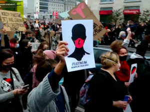 Warszawa: Protest przed siedzibą Ordo Iuris