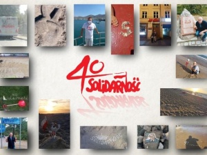 Słoneczne foto z Solidarnością