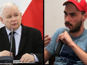 Straszno-śmieszny, mlaszczący mikrus. Znany pisarz atakuje Jarosława Kaczyńskiego