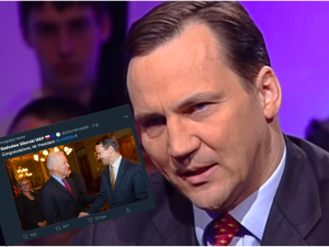 Oficjalnych wyników jeszcze brak, ale Sikorski już gratuluje Bidenowi... 