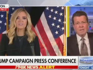 [video] Skandal medialny w USA. FOX News przerywa wystąpienie rzecznik Białego Domu