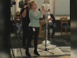 [video] Dziennikarka pozamiatała Senyszyn: Pamiętam panią koło Urbana. Mówiła pani dokładnie to samo
