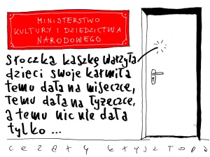 [Nowy rysunek Krysztopy] Sroczka kaszkę warzyła