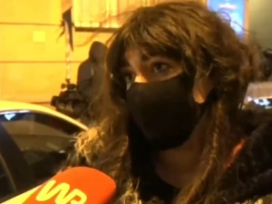 [video] Julka oburzona, że policja uzbrojona bardziej niż uczestnicy protestu