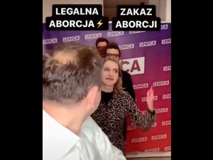 [video] Makabra. Radosny taniec młodej Lewicy do hasła legalna aborcja. 