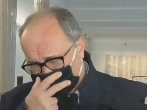 [Video] Panie prezydencie jest Pan fantastyczny. Czarzasty popłakał się na wizji