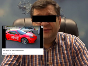 Poszukiwany Zbigniew S. pokazał auto. Stare, ale jare F430 – byde nim uciekoł przed eną
