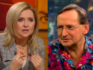 Posadził na fotelu i wyprowadził ją z pomieszczenia. Cejrowski vs. Gozdyra