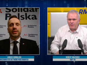 Pracuje pan dla bauera. Ostra wymiana zdań Mazurka z Kowalskim 
