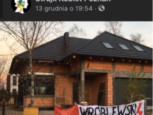 Aktywiści aborcyjni oznaczyli wyzwiskami dom posła PiS? Internauta: Tak naziści robili Żydom