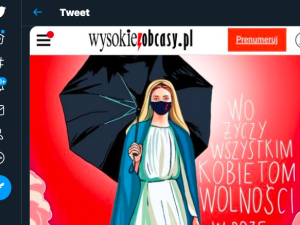 Red. Memches o grafice WO: Zło osobowe objawia się pod pozorami dobra. Jednym nich jest wolność kobiety...