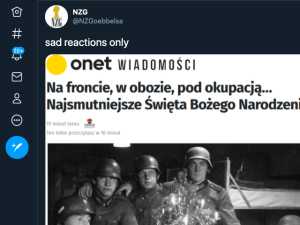 Niewiarygodne! Onet obrazuje materiał o smutnych wojennych świętach zdjęciem żołnierzy Wehrmachtu 