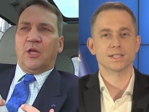 Burza po wpisie portalu TVP Info. Sikorski: „S********y”. Tomczyk zapowiada pozew