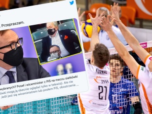 Politycy PiS byli na trybunach mimo obostrzeń. „Chylę głowę i przepraszam”