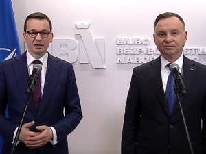 Prezydent Duda i Premier Morawiecki gratulują Joe Bidenowi