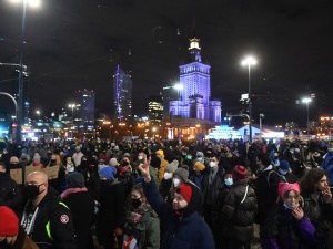 Protesty po publikacji uzasadnienia wyroku TK ws. aborcji. Rzecznik warszawskiej policji zabrał głos