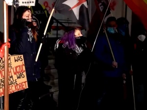 [video] Ty szmato jedna (...) wypier***j kur*o!. Szokujący hejt liderki szczecińskiego Strajku Kobiet nt. Kai Godek