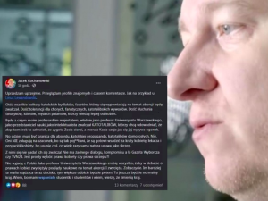 „Bełkoty katolskich bydlaków”. Profesor UW znowu zaatakował?