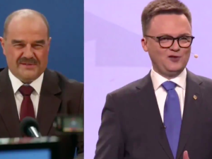 [Video] Hołownia, Trzaskowski i... wójt Wilkowyj. Andruszkiewicz publikuje bezcenne nagranie