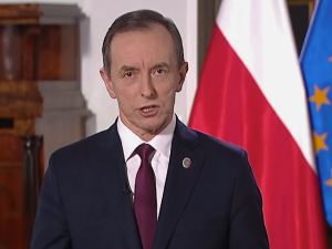 „Wysłuchałem orędzia Marszałka Grodzkiego. Wyglądam za okno. Nie ma czołgów”