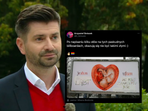 Śmiszek: Paskudne billboardy.... Co jest paskudnego w dziecku w łonie matki?