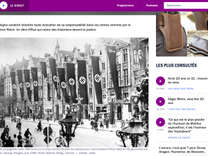 Skandaliczny wpis francuskiego radia! „Piszą o »polskiej odpowiedzialności za Holokaust«, i ilustrują to zdjęciem hitlerowskiego Gdańska”