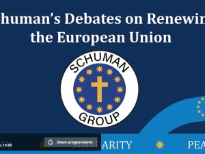 [Transmisja online] Odzyskajmy Europę Schumana. Cykl debat Grup Schumana