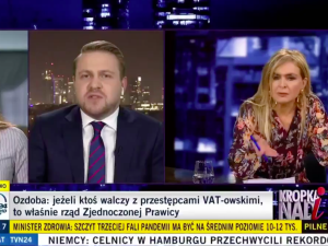 [WIDEO] Awantura w „Kropce nad i”! Wiceminister do Olejnik: „Pani jest politykiem PO?”
